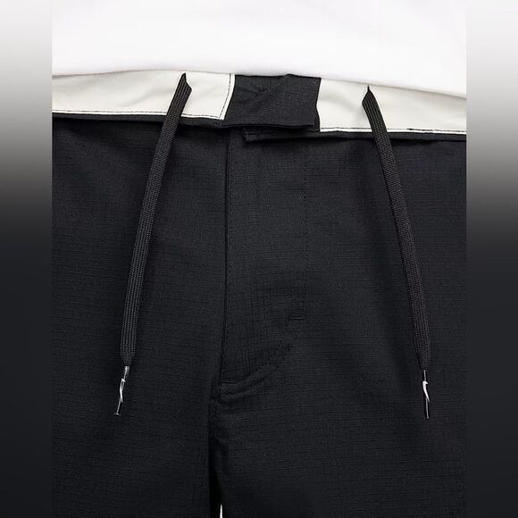 NIKE SB Kearny Skate Cargo Pants Black Straight Leg Loose Fit - Picture 3 of 15